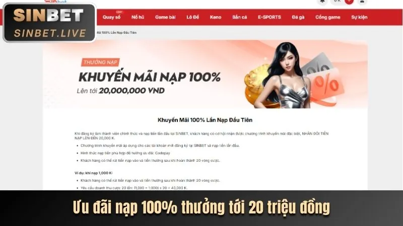 Thưởng Nạp Lại 456WIN